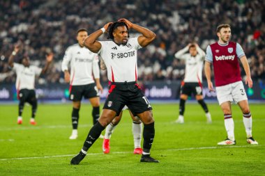 Fulham 'dan Adama Traore, 14 Ocak 2025' te Londra 'da oynanan Premier League karşılaşmasında kaçırılan West Ham United ile Fulham maçında tepki gösterdi.