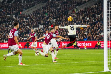 Fulham 'dan Harry Wilson Premier Lig maçında 3-2 berabere kaldı. West Ham United, Fulham' a karşı Londra Stadyumu, Londra, Birleşik Krallık, 14 Ocak 2025