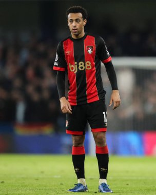 Bournemouth takımından Tyler Adams Premier League karşılaşmasında Chelsea 'ye karşı Bournemouth Stamford Bridge, Londra, 14 Ocak 2025