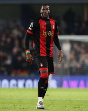 Bournemouth 'dan Dango Ouattara Premier Lig karşılaşmasında Chelsea' ye karşı Bournemouth Stamford Köprüsü, Londra, İngiltere, 14 Ocak 2025