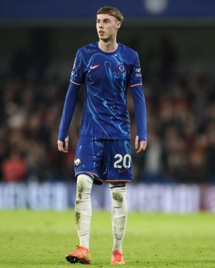 Chelsea 'den Cole Palmer Premier League karşılaşmasında Chelsea - Bournemouth Stamford Bridge, Londra, Birleşik Krallık' ta 14 Ocak 2025