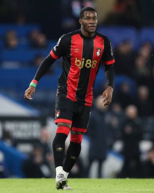Bournemouth 'dan Dango Ouattara Premier Lig karşılaşmasında Chelsea' ye karşı Bournemouth Stamford Köprüsü, Londra, İngiltere, 14 Ocak 2025