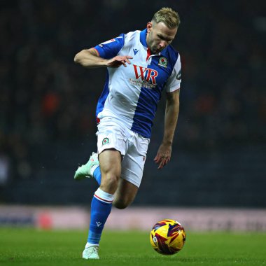 Blackburn Rovers takımından Andreas Weimann 15 Ocak 2025 'te Blackburn, İngiltere' de Blackburn Park 'ta Blackburn Rovers' a karşı oynadığı maçta Blackburn Rovers ile karşılaştı.