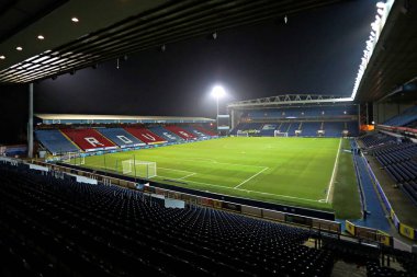Ewood Park 'ın Gök İddia Şampiyonası' ndan önceki genel görüntüsü Blackburn Rovers 'ın Portsmouth' a karşı Ewood Park, Blackburn, Birleşik Krallık 'ta 15 Ocak 2025