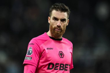 Wolverhampton Wanderers 'dan Jos S Premier League maçında Newcastle United, Wolverhampton Wanderers' a karşı St. James 's Park, Newcastle, İngiltere, 15 Ocak 2025