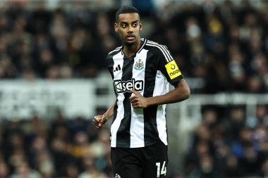 Newcastle United 'dan Alexander Isak, 15 Ocak 2025' te İngiltere 'de oynanan Premier Lig karşılaşmasında Newcastle United, Wolverhampton Wanderers' a karşı.