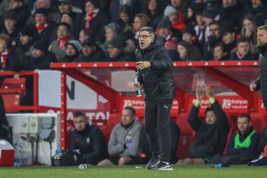 Southampton 'dan İvan Juric, İngiltere' nin Nottingham şehrinde 19 Ocak 2025 'te oynanan Premier League maçı Nottingham Forest' a karşı Southampton maçında takımını 3-2 öne geçirdi.