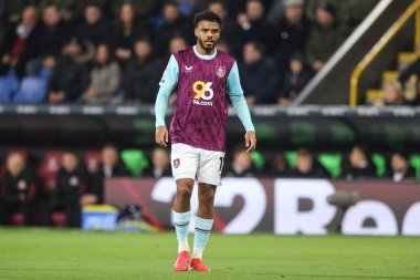 Burnley takımından Jaidon Anthony 17 Ocak 2025 'te Burnley' e karşı Turf Moor, Burnley, İngiltere 'de oynanan Gökyüzü İddia Şampiyonası maçında
