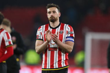 Sheffield United takımından Jack Robinson 18 Ocak 2025 'te Sheffield United Norwich City' e karşı Bramall Lane, Sheffield, İngiltere 'de oynanan maçta