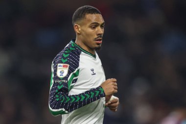 Gökyüzü İddia Şampiyonası 'nda Sunderland' dan Wilson Isidor Burnley 'e karşı Turf Moor, Burnley, İngiltere, 17 Ocak 2025