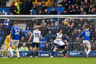 Tottenham Hotspur 'dan Archie Gray, 19 Ocak 2025' te Goodison Park, Liverpool 'da oynanan Premier League maçında Everton Tottenham Hotspur' a karşı 3-0 'lık bir gol attı.
