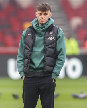 Liverpool 'dan Conor Bradley, 18 Ocak 2025' te İngiltere 'deki The Gtech Community Stadyumu' nda oynanan Premier League karşılaşmasında Brentford 'a karşı Liverpool' a geldi.