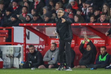 Southampton 'dan İvan Juric, İngiltere' nin Nottingham şehrinde 19 Ocak 2025 'te oynanan Premier League maçı Nottingham Forest' a karşı Southampton maçında takımını 3-2 öne geçirdi.