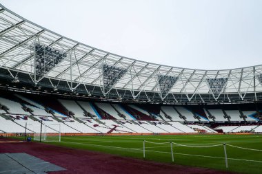 Premier League maçından önce Londra Stadyumu 'nun genel bir görüntüsü 18 Ocak 2025' te Londra 'daki Londra Stadyumu' nda West Ham United 'a karşı Crystal Palace karşılaşması.