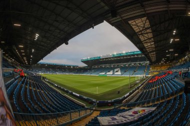 Elland Road 'un, 19 Ocak 2025' te İngiltere 'nin Leeds Road kentinde oynanan ve Leeds United' ın Sheffield 'a karşı oynadığı Sky Bet Şampiyonası öncesinde genel bir görüntüsü.