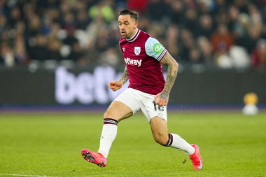 West Ham United 'dan Danny Ings, 18 Ocak 2025' te Londra Stadyumu 'nda oynanan Premier League maçında West Ham United, Crystal Palace' a karşı.