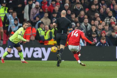 Nottingham Ormanı 'ndan Callum Hudson-Odoi Premier Lig maçında Nottingham Forest Southampton' a karşı 19 Ocak 2025 'te City Ground, Nottingham, İngiltere' de 2-0 berabere kaldı.