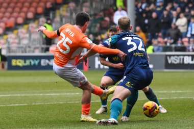 Blackpool 'dan Rob Apter 18 Ocak 2025' te Bloomfield Road, Blackpool 'da oynanan Blackpool-Huddersfield Town maçında 1-0 berabere kaldı.