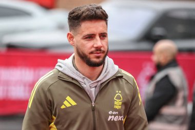 Nottingham Ormanı 'ndan Lex Moreno, Premier League maçı sırasında Nottingham Forest ile Southampton City Ground, Nottingham, İngiltere' de karşı karşıya geldi.