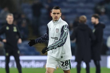Sunderland 'dan Enzo Le Fe, 17 Ocak 2025' te Burnley - Sunderland Turf Moor, Burnley, İngiltere 'de oynanan Gökyüzü İddia Şampiyonası karşılaşmasında maç öncesi ısınma maçında