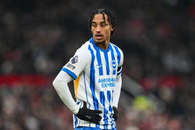 Joo Pedro of Brighton & Hove Albion during the Premier League match Manchester United vs Brighton and Hove Albion at Old Trafford, Manchester, United Kingdom, 19th January 2025 clipart