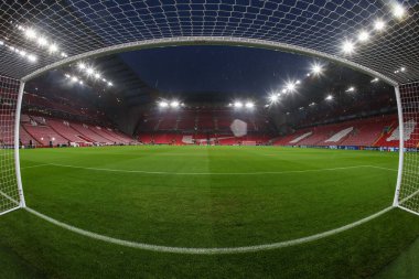 Liverpool, Liverpool 'un genel görünümü, UEFA Şampiyonlar Ligi - Lig Sahnesi Liverpool-Lille Anfield, Liverpool, İngiltere, 21 Ocak 2025
