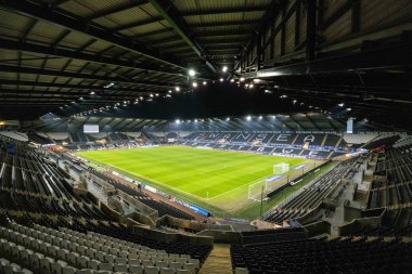 Swansea.com Stadyumu 'nun genel görünümü, Swansea City - Sheffield United maçı öncesinde Swansea.com Stadyumu, Swansea.com, İngiltere, 21 Ocak 2025