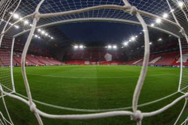 Liverpool, Liverpool 'un genel görünümü, UEFA Şampiyonlar Ligi - Lig Sahnesi Liverpool-Lille Anfield, Liverpool, İngiltere, 21 Ocak 2025