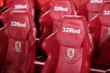 Riverside, Middlesbrough - West Bromwich Albion maçında Riverside Stadyumu, Middlesbrough, İngiltere 21 Ocak 2025