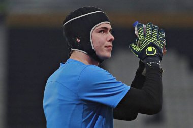 Derby County 'den Jacob Widell Zetterstrm 21 Ocak 2025' te İngiltere 'nin Pride Park Stadyumu' nda Derby County - Sunderland maçından önce