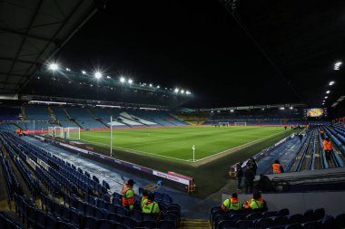Elland Road 'un Gök Bahis Şampiyonası' ndan önceki genel görüntüsü Leeds United, Norwich City 'ye karşı Elland Road, Leeds, İngiltere, 22 Ocak 2025