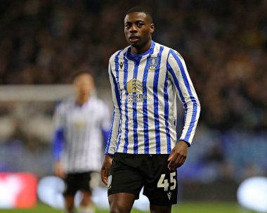 Sheffield 'li Anthony Musaba, 22 Ocak 2025' te Sheffield Çarşamba günü İngiltere 'nin Hillsborough kentinde Bristol City' ye karşı oynanan Gökyüzü İddia Şampiyonası maçında.