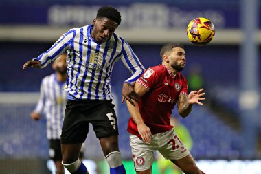 Sheffield 'li Di' Shon Bernard Çarşamba günü Bristol City 'li Nahki Wells ile 22 Ocak 2025' te Sheffield Çarşamba günü Bristol City Hillsborough, Sheffield, İngiltere 'de karşı karşıya gelecek.
