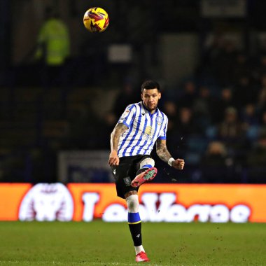 Sheffield Çarşamba günkü Gökyüzü İddia Şampiyonası maçında Sheffield, Bristol City 'ye karşı 22 Ocak 2025' te Hillsborough, Sheffield, Birleşik Krallık