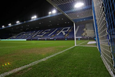 22 Ocak 2025 'te Hillsborough, Sheffield, İngiltere' de Çarşamba günü Bristol City 'ye karşı oynanan Gökyüzü İddia Şampiyonası' ndan önceki Hillsborough maçının genel görünümü