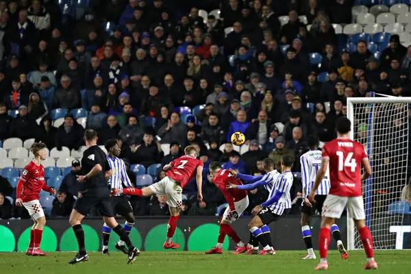 Bristol City 'den Ross McCrorie, 22 Ocak 2025' te İngiltere 'nin başkenti Hillsborough' da oynanan Sheffield Wednesday-Bristol City maçında gol lideri oldu.