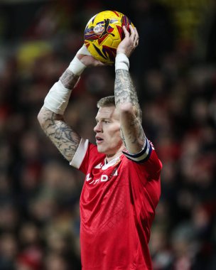 James McClean of Wrexham during the Sky Bet League 1 match Wrexham vs Birmingham City at SToK Cae Ras, Wrexham, United Kingdom, 23rd January 2025 clipart