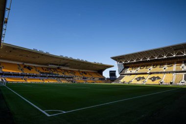 Wolverhampton Wanderers, Molineux, Wolverhampton, Birleşik Krallık 'ta 25 Ocak 2025' te oynanan Premier League karşılaşması öncesinde Molineux, Wolverhampton Wanderal 'a karşı
