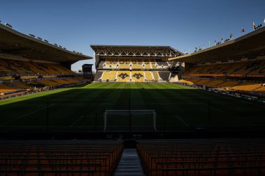 Wolverhampton Wanderers, Molineux, Wolverhampton, Birleşik Krallık 'ta 25 Ocak 2025' te oynanan Premier League karşılaşması öncesinde Molineux, Wolverhampton Wanderal 'a karşı