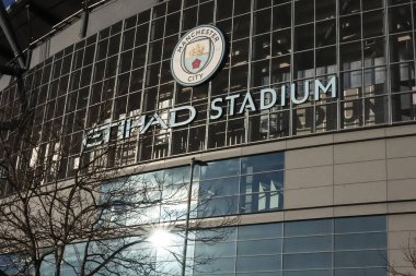 Etihad Stadyumu, Premier Lig maçı öncesinde Etihad Stadyumu 'nun genel görüntüsü Manchester City ile Chelsea arasında 25 Ocak 2025' te Etihad Stadyumu 'nda oynanacak.