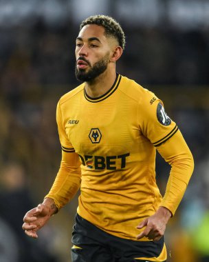 Wolverhampton Wanderers takımından Matheus Cunha, Wolverhampton Wanderers ile Molineux, Wolverhampton, Birleşik Krallık 'ta 25 Ocak 2025' te oynanan maçta