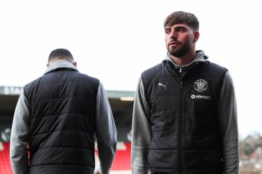 Blackpool 'dan Tom Bloxham, 25 Ocak 2025' te St James 'Park, Exeter, İngiltere' de oynanan Sky Bet 1 karşılaşması öncesinde geldi.