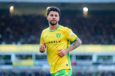 Norwich City 'den Emiliano Marcondes 25 Ocak 2025' te Norwich City ile Swansea City arasında oynanan Gökyüzü İddia Şampiyonası maçında