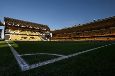 Wolverhampton Wanderers, Molineux, Wolverhampton, Birleşik Krallık 'ta 25 Ocak 2025' te oynanan Premier League karşılaşması öncesinde Molineux, Wolverhampton Wanderal 'a karşı