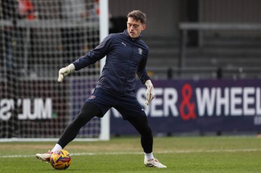 Blackpool 'dan Harry Tyrer 25 Ocak 2025' te St James 'Park, Exeter, İngiltere' de oynanan Sky Bet 1 maçı öncesinde ısınma turunda Exeter City ile Blackpool karşılaşacak.