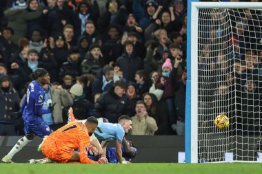 Manchester City 'den Phil Foden Premier League maçında 3-1 berabere kaldı Manchester City Chelsea' ye karşı Etihad Stadyumu, Manchester, İngiltere, 25 Ocak 2025