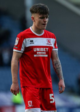 Middlesbrough 'dan Ben Doak 25 Ocak 2025' te İngiltere 'nin Deepdale kentinde oynanan Gökyüzü İddia Şampiyonası' nda Preston North End ile Middlesbrough arasındaki maçın devre arasında geliyor.