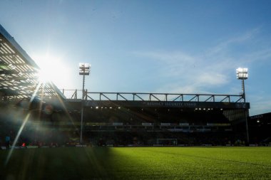 24 Ocak 2025 'te Norwich City, Norwich Road, Norwich, İngiltere' de oynanan Sky Bet Şampiyonası maçının genel görünümü.