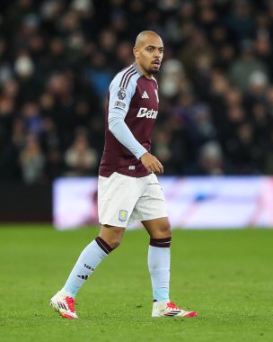 Aston Villa 'dan Donyell Malen Premier Lig karşılaşmasında Aston Villa, West Ham United' a karşı Villa Park, Birmingham, Birleşik Krallık, 26 Ocak 2025