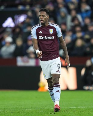 Jhon Durn of Aston Villa during the Premier League match Aston Villa vs West Ham United at Villa Park, Birmingham, United Kingdom, 26th January 2025 clipart